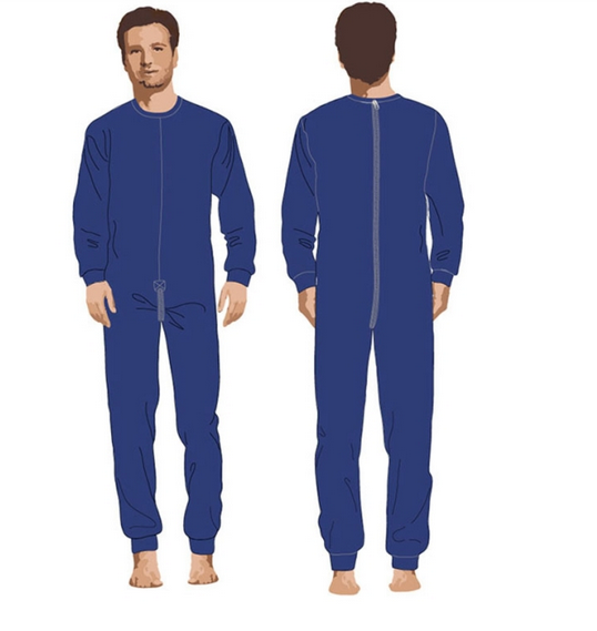 Pigiamone Gary azzurro