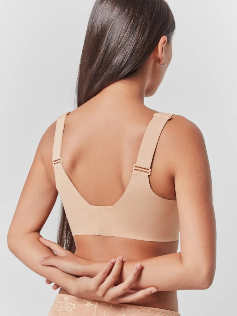 Bralette Gisela senza cuciture con coppe rimovibili 1/10010T nudo