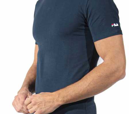 Bipack T-Shirt Fila uomo cotone elasticizzato